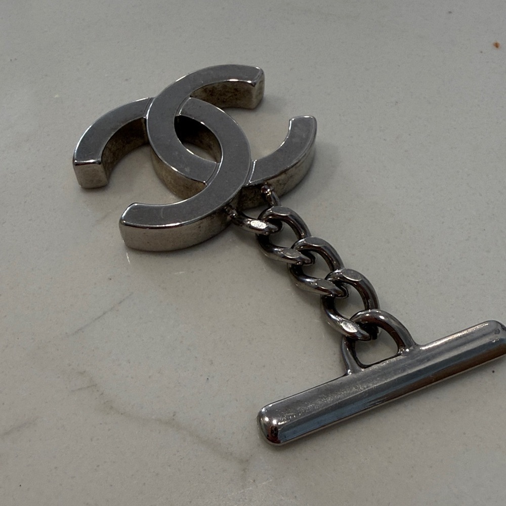 Chanel Silver Bag Charm - Picture 3 of 4